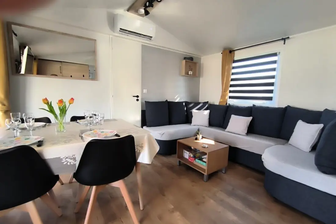 Résidence Camping Mar Estang - Mobilhome 3 Chambres Avec Terrasse Et Magnifique