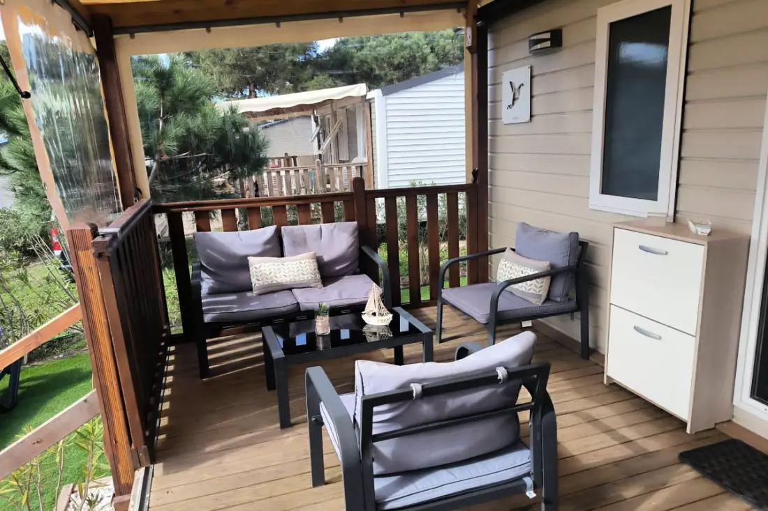 Résidence Camping Mar Estang - Mobilhome 3 Chambres Avec Terrasse Et Magnifique