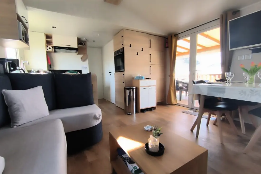 Résidence Camping Mar Estang - Mobilhome 3 Chambres Avec Terrasse Et Magnifique