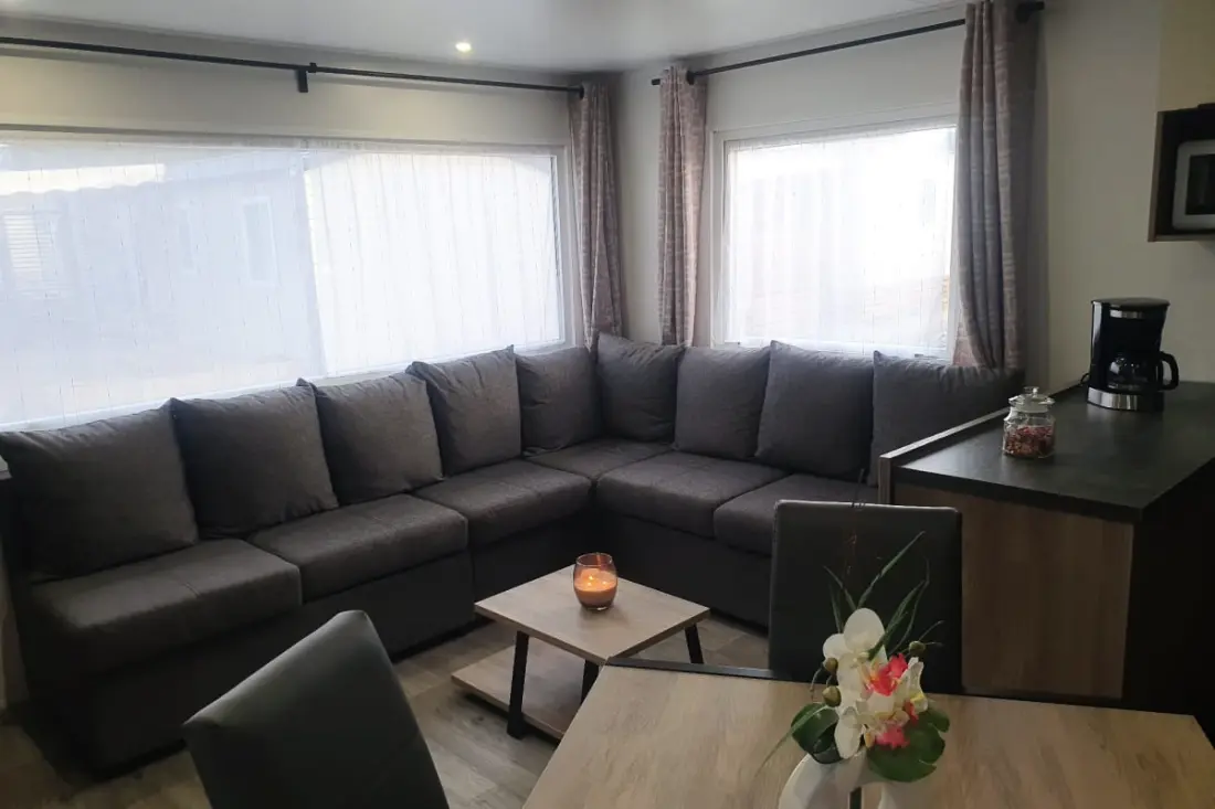 Résidence Camping Mar Estang - Mobilhome - 6 Pers - Vu Sur étang