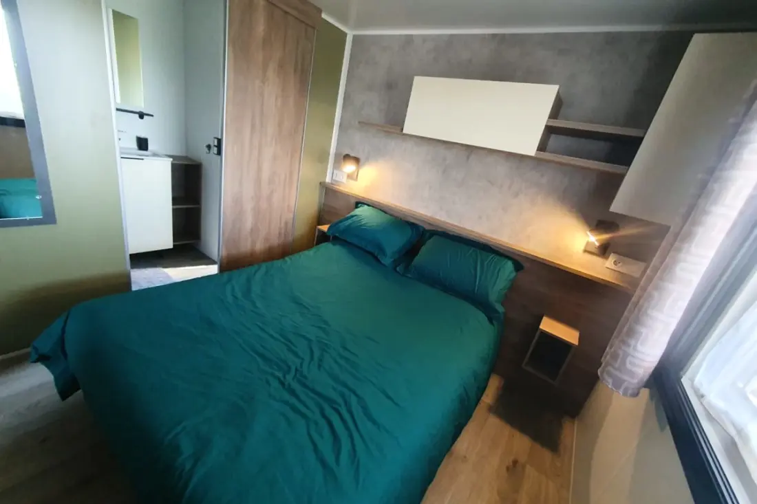 Résidence Camping Mar Estang - Mobilhome - 6 Pers - Vu Sur étang
