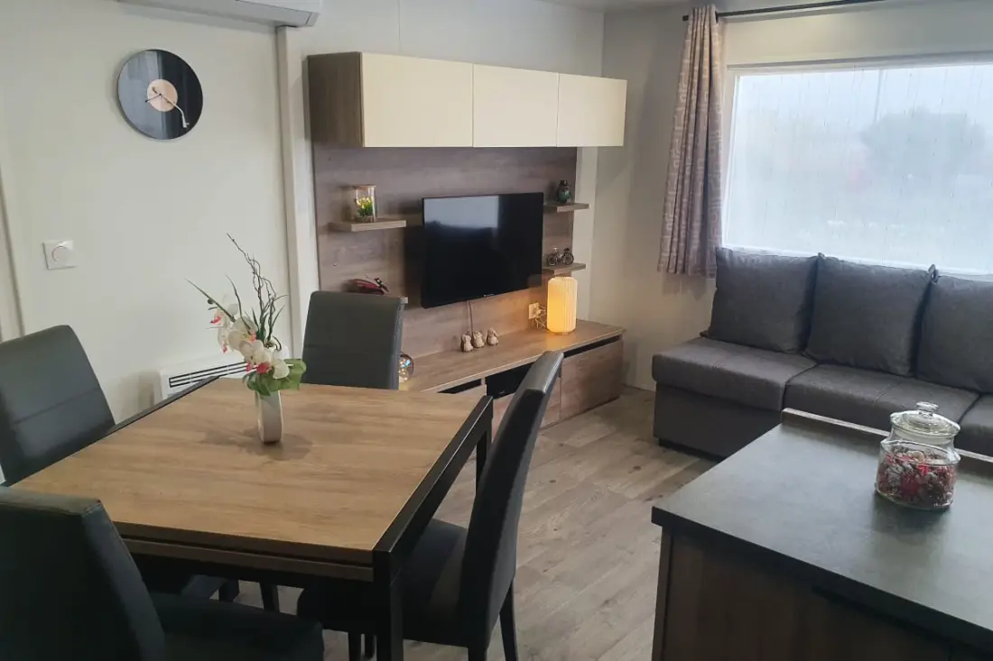 Résidence Camping Mar Estang - Mobilhome - 6 Pers - Vu Sur étang