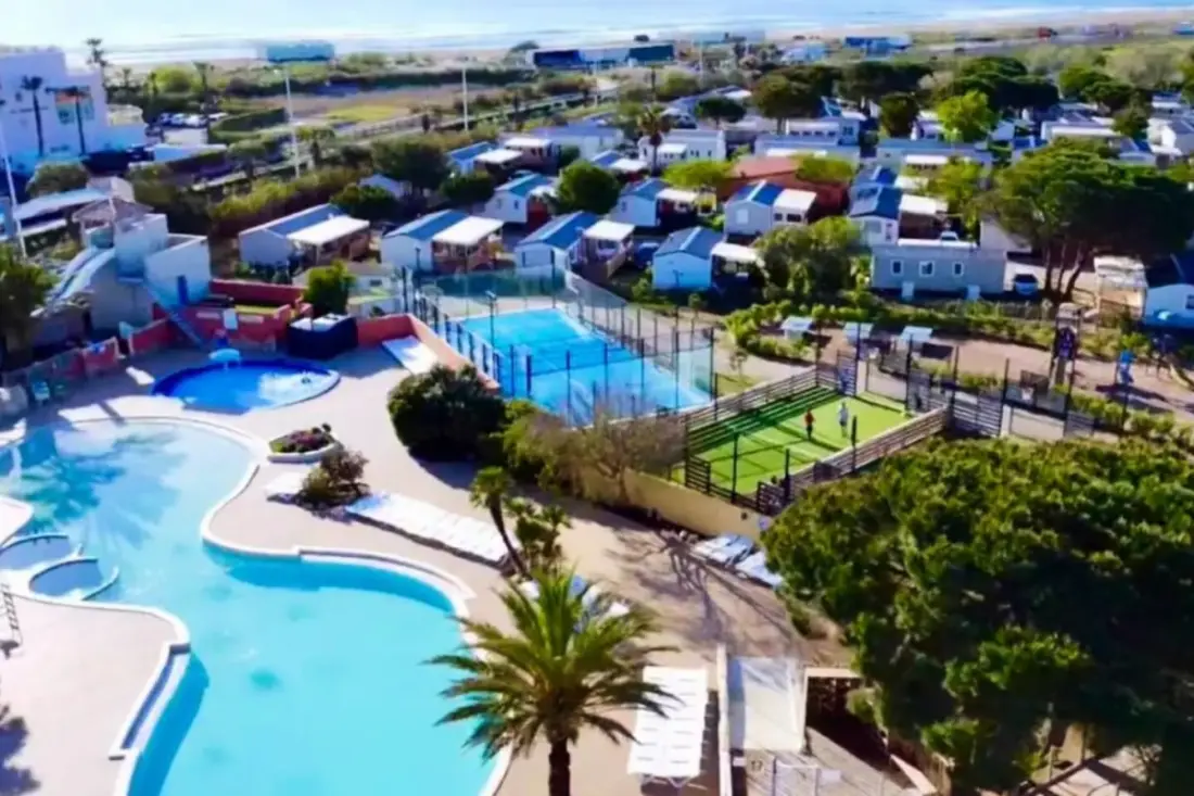 Résidence Camping Mar Estang - Mobilhome - 8 Pers - 100m Des Plages