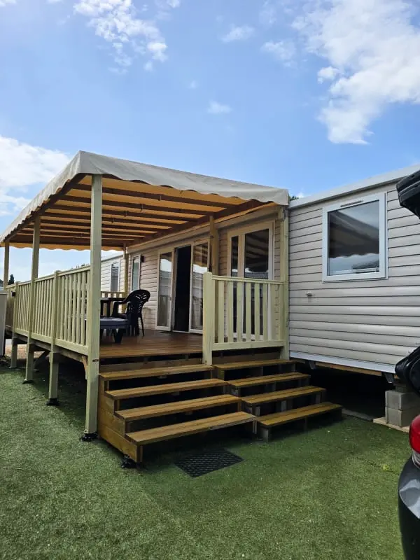 Résidence Camping Mar Estang - Mobilhome 8 Personnes, 3 Chambres