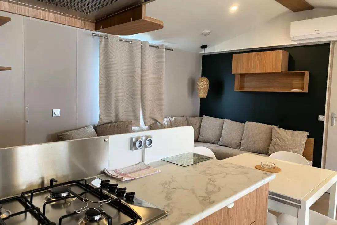 Résidence Camping Mar Estang - Mobilhome - 8pers - 100m Des Plages - Tout équipé