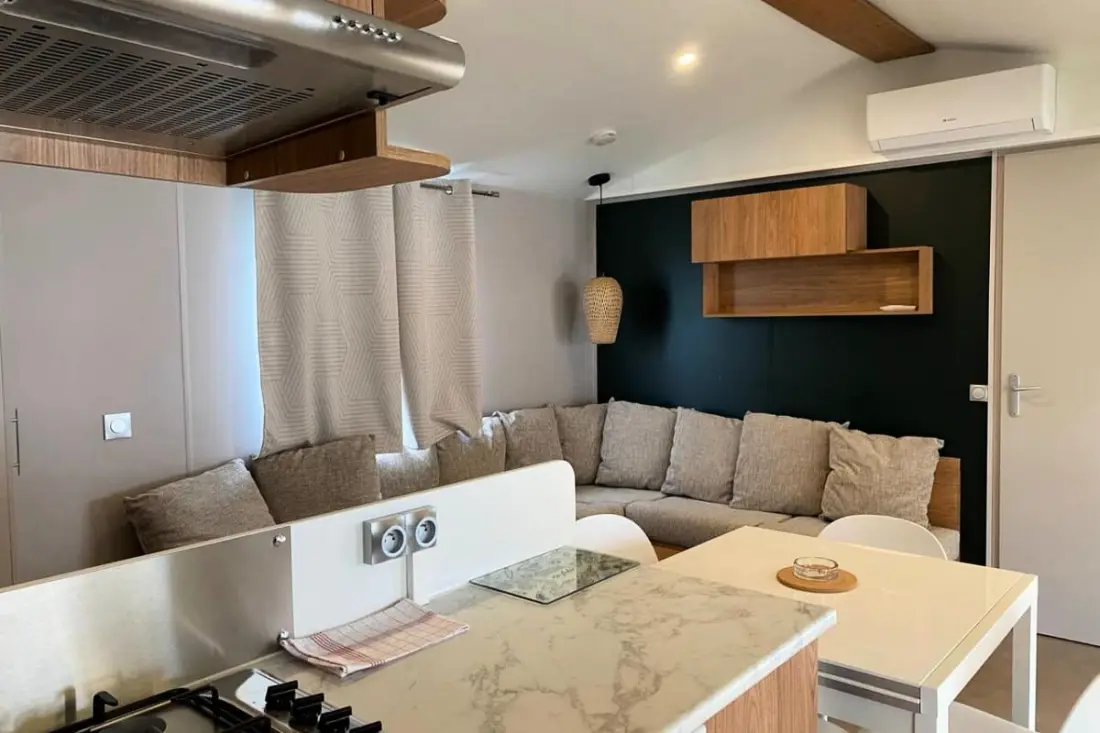 Résidence Camping Mar Estang - Mobilhome - 8pers - 100m Des Plages - Tout équipé
