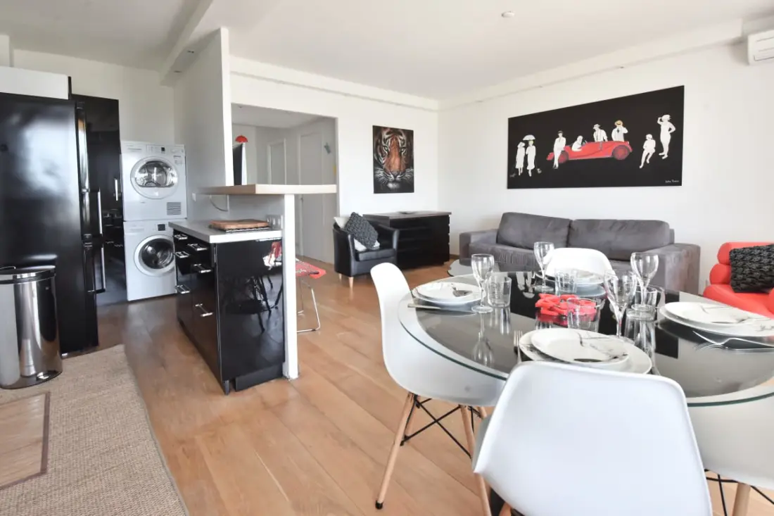 Résidence 2p Avec Terrasse Et Vue Mer à Deux Pas Des Plages