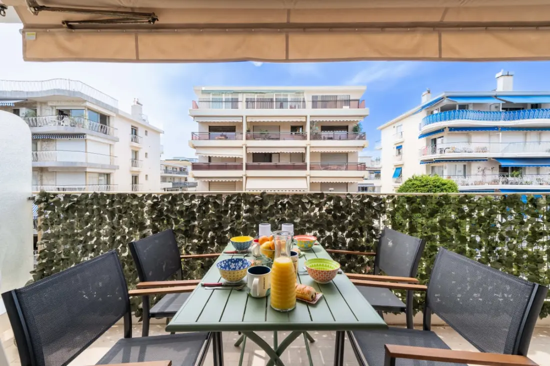 Résidence 2p Terrasse – Palm Beach, Proche Plages