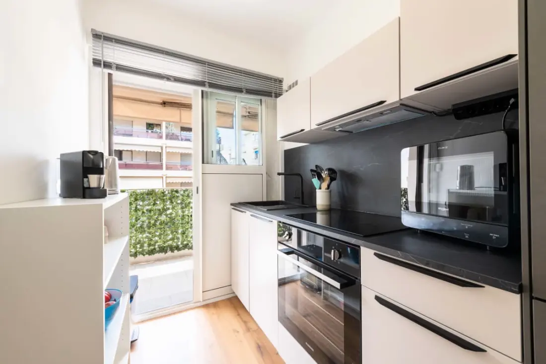 Résidence 2p Terrasse – Palm Beach, Proche Plages