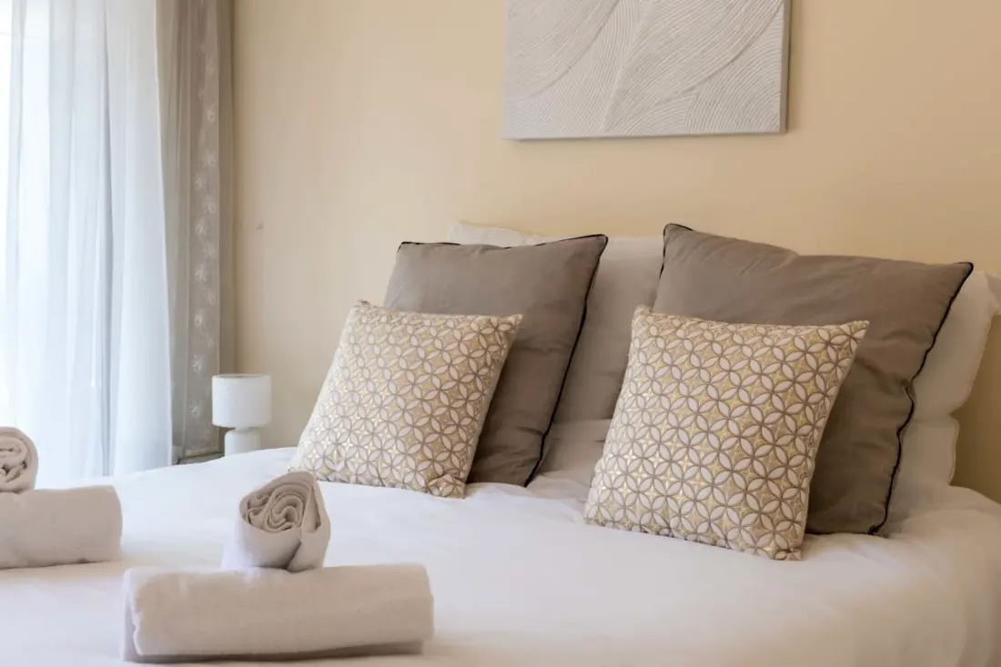 Résidence 2p Terrasse – Palm Beach, Proche Plages