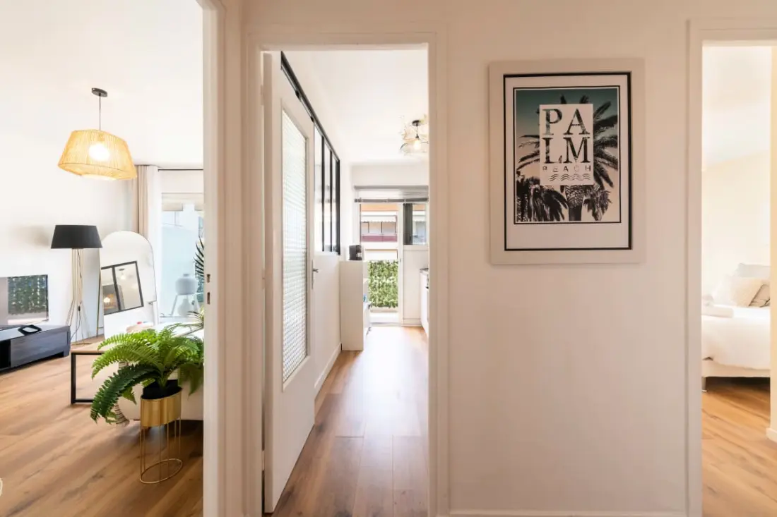 Résidence 2p Terrasse – Palm Beach, Proche Plages