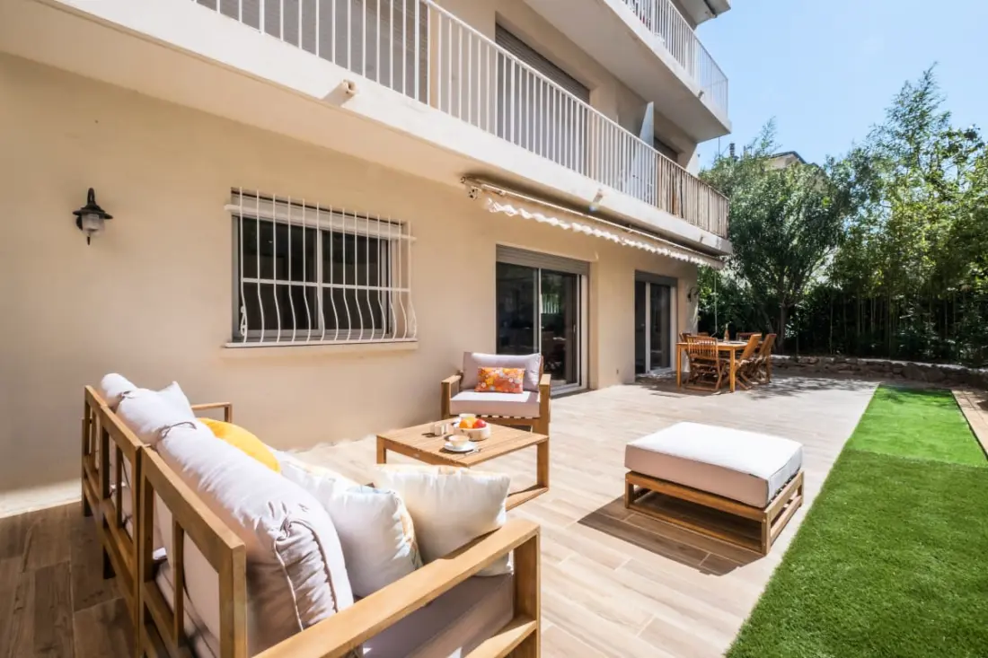 Résidence  3p Avec Jardin Près De La Croisette