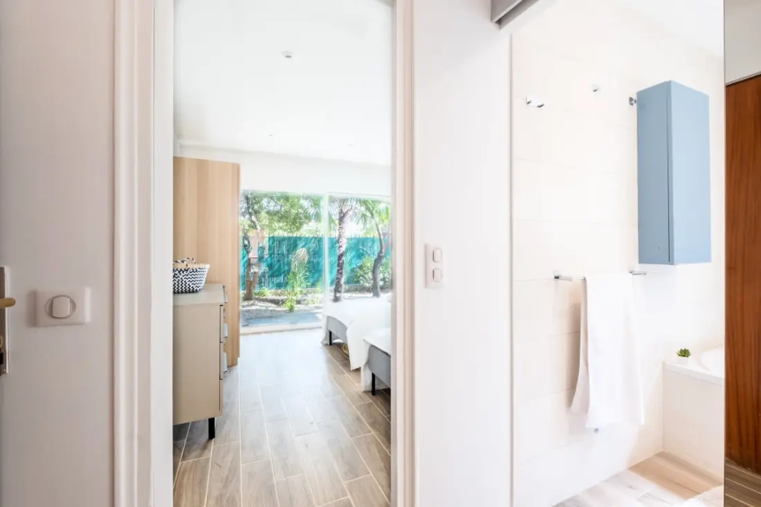 Résidence  3p Avec Jardin Près De La Croisette