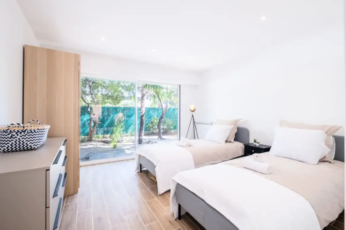 Résidence  3p Avec Jardin Près De La Croisette