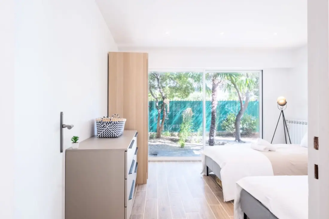Résidence  3p Avec Jardin Près De La Croisette