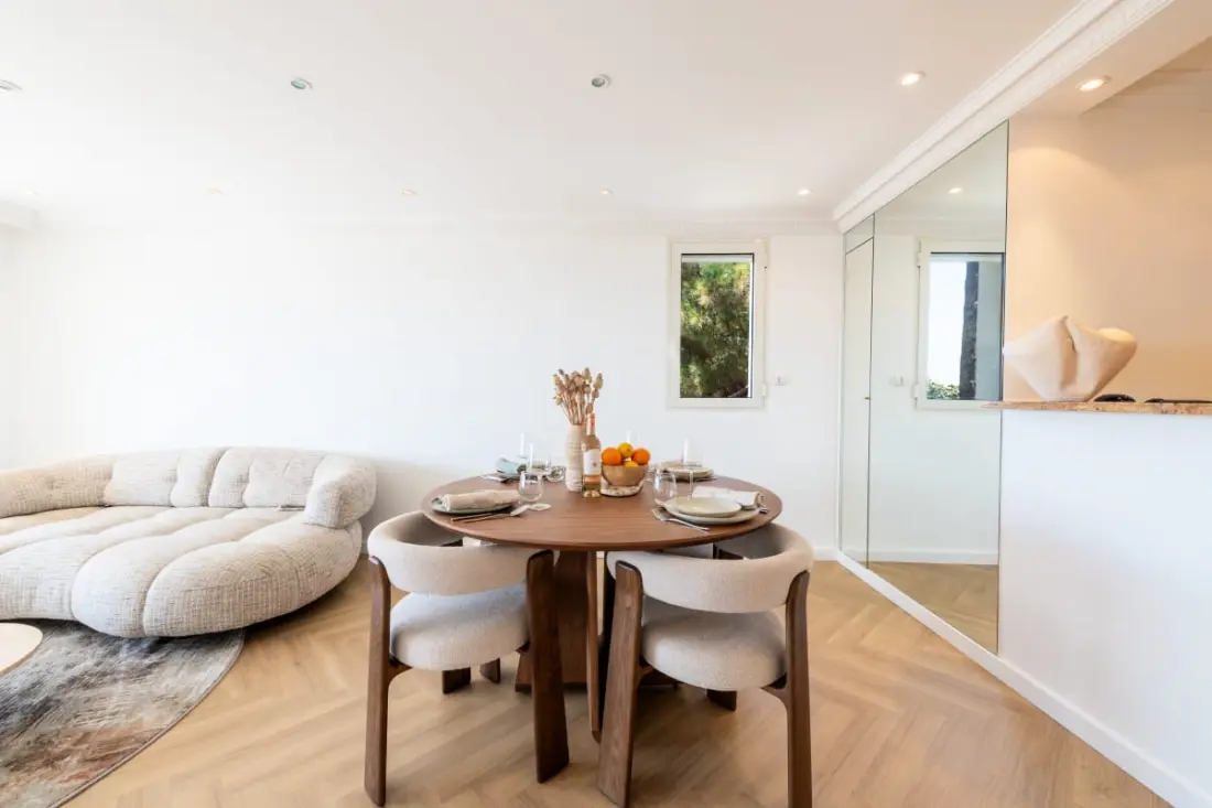 Résidence 3p Traversant Vue Mer – Cannes Est