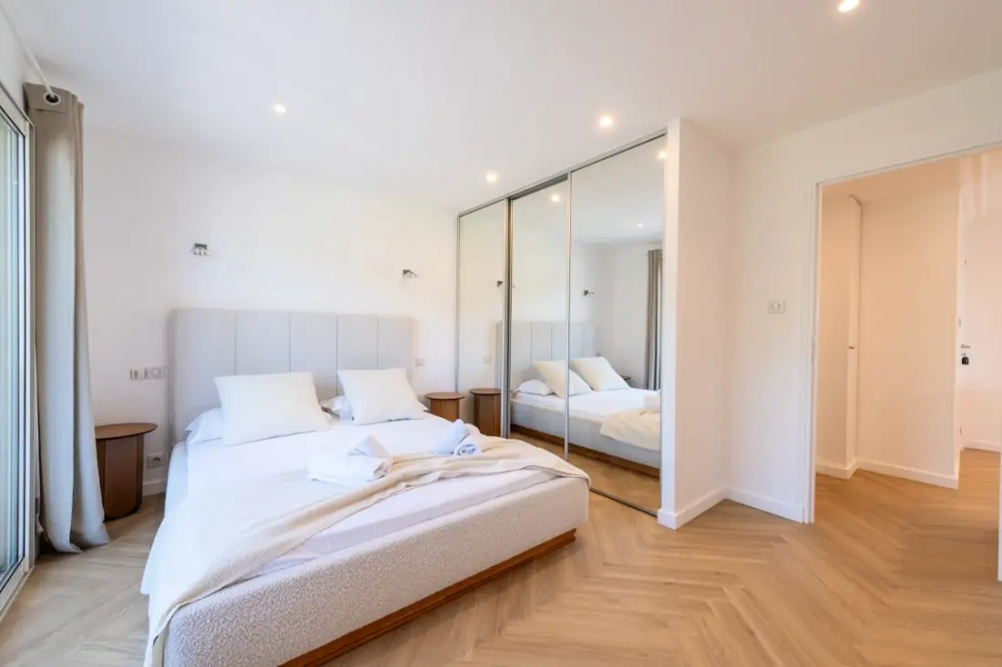 Résidence 3p Traversant Vue Mer – Cannes Est