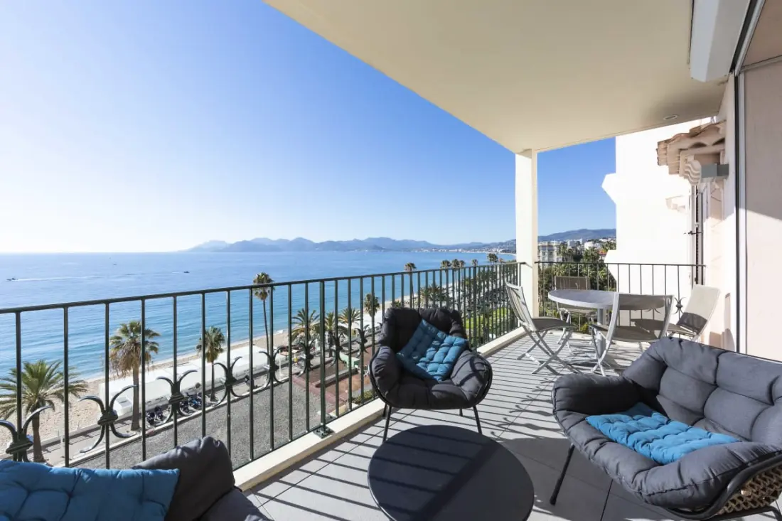 Résidence Appartement 3 Chambres 125 M2 Avec Vue Exceptionnelle Face à La Mer