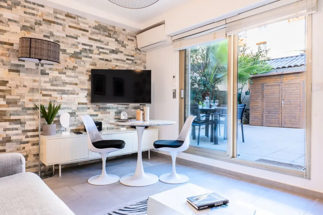 Résidence Rare ! Studio Avec Terrasse à 5 Min à Pied Du Palais