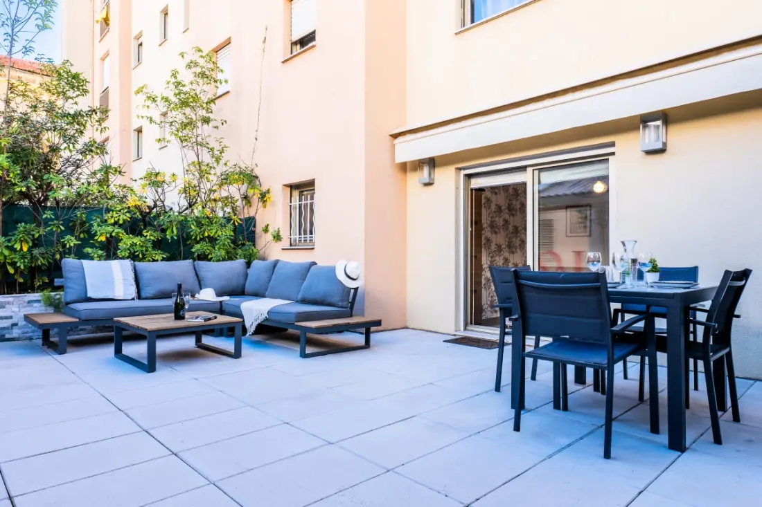 Résidence Rare ! Studio Avec Terrasse à 5 Min à Pied Du Palais