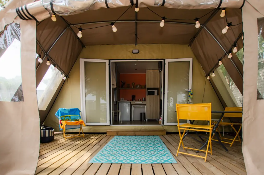 Camping maeva Escapades Les Jardins d'Agathe 4 étoiles★★★★