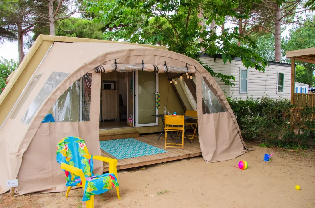 Camping maeva Escapades Les Jardins d'Agathe 4 étoiles★★★★
