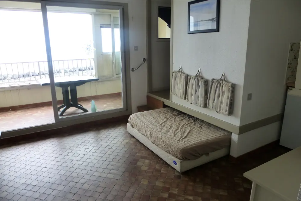 Studio 4 personnes vue sur mer