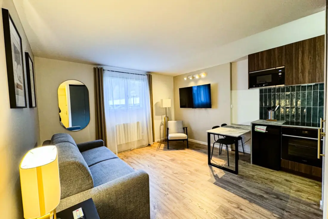 Studio Cosy Montagne | Piscine été + Parking