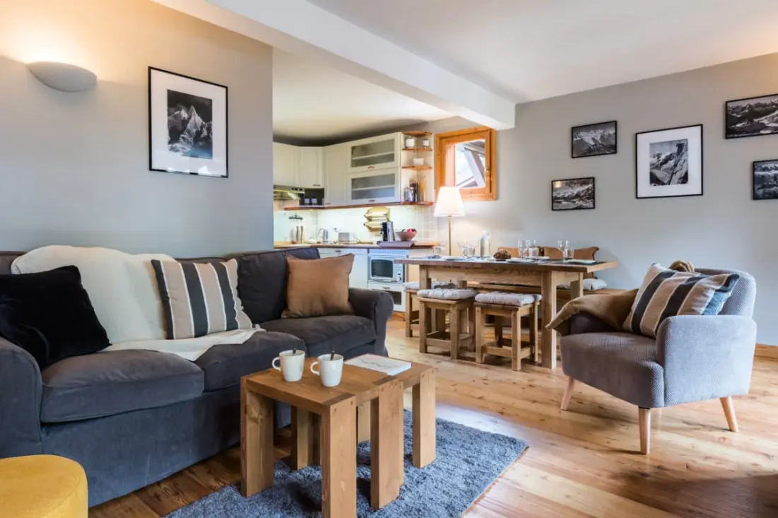 Duplex Spacieux Avec Terrasse Aux Houches