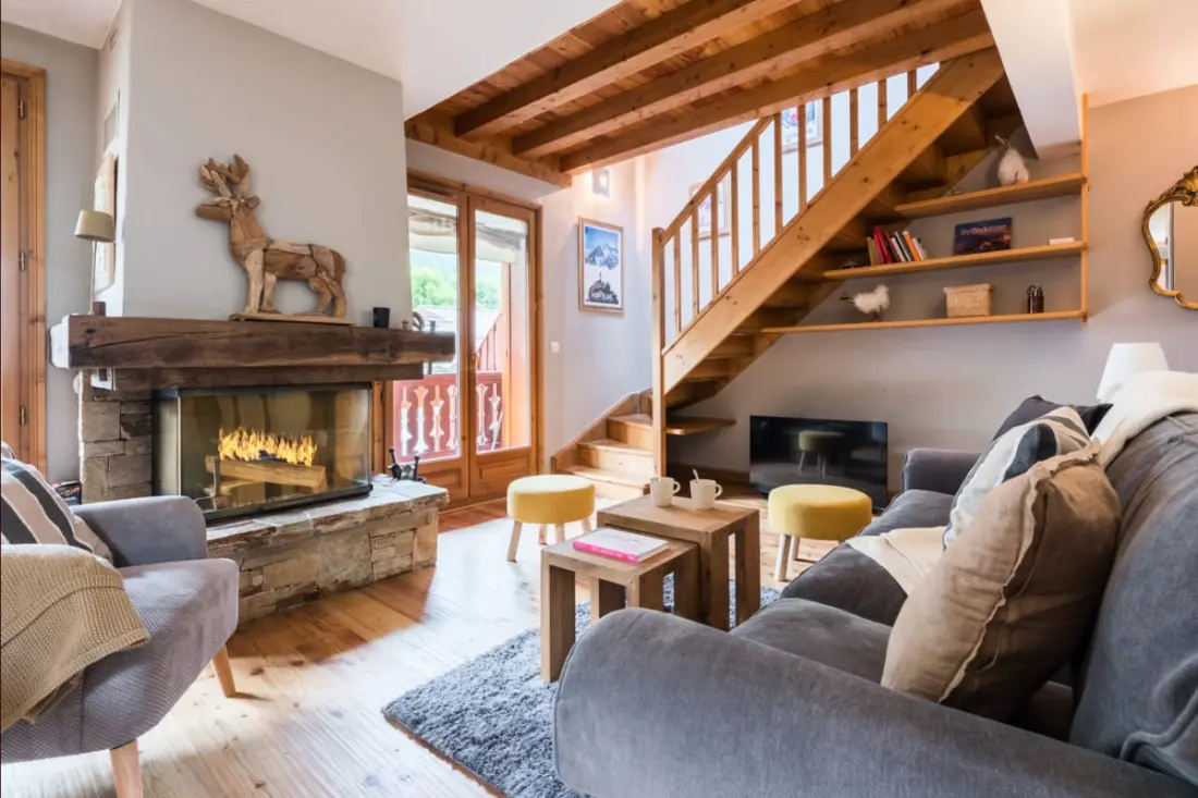 Duplex Spacieux Avec Terrasse Aux Houches