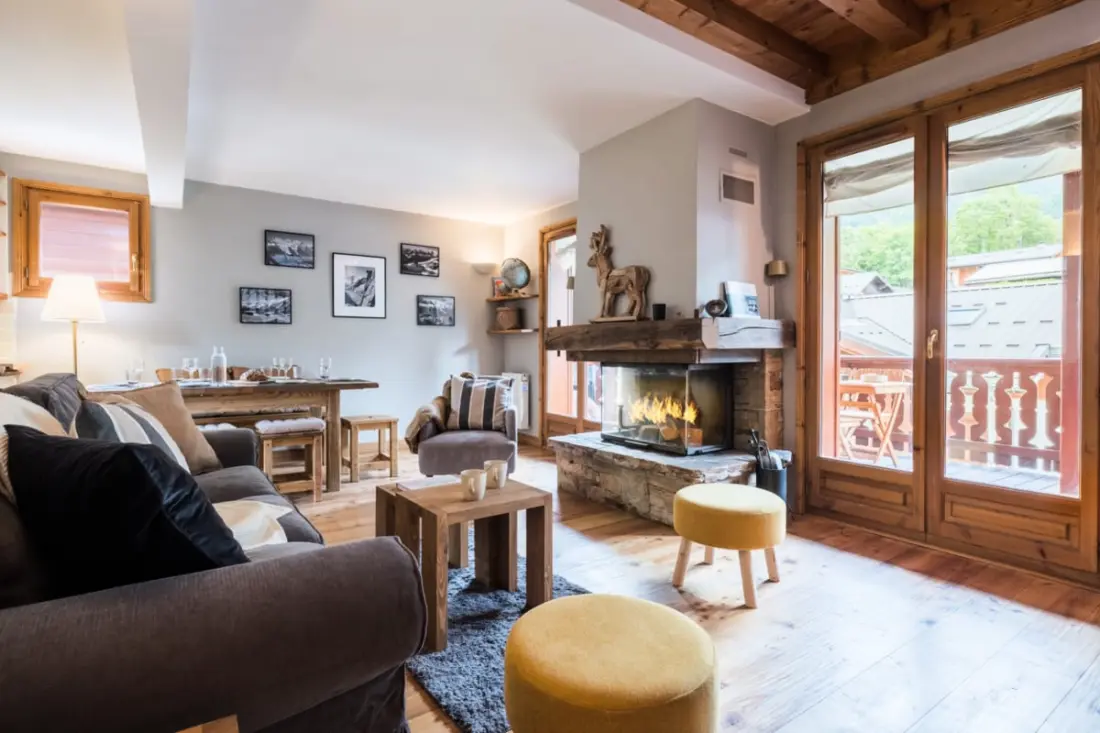Duplex Spacieux Avec Terrasse Aux Houches