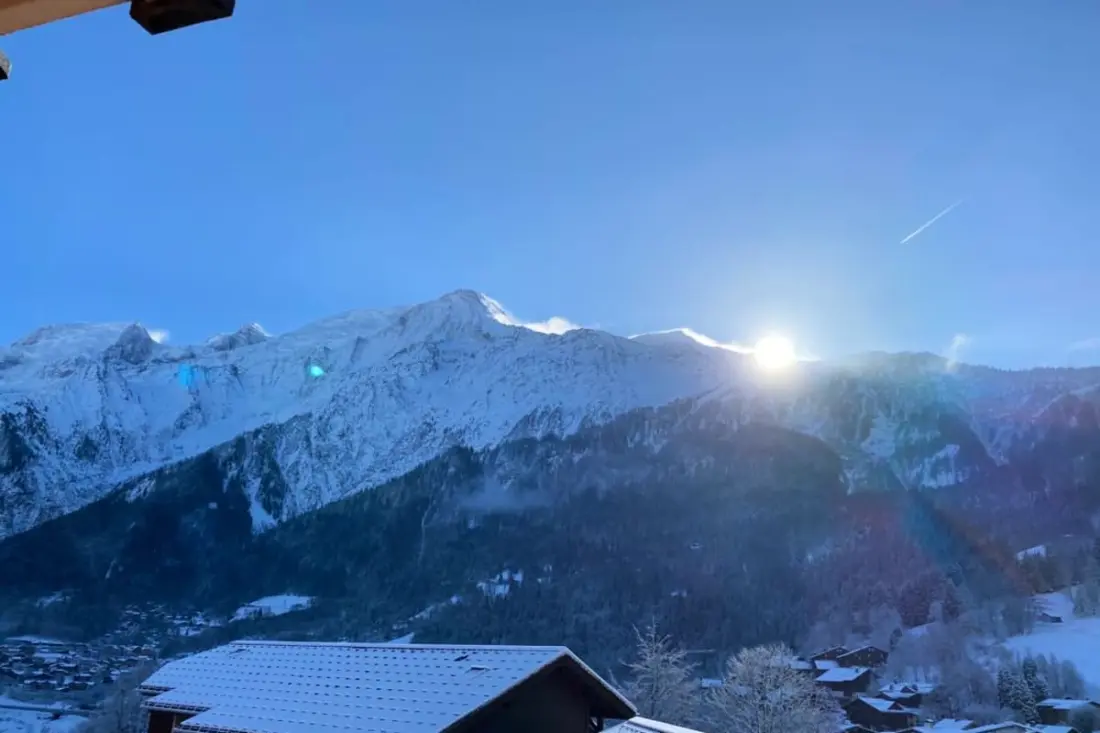 Studio Cosy Avec Balcon Vue Mont Blanc, Parking