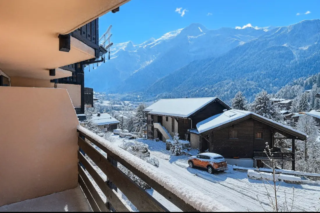 Studio Cosy Avec Balcon Vue Mont Blanc, Parking