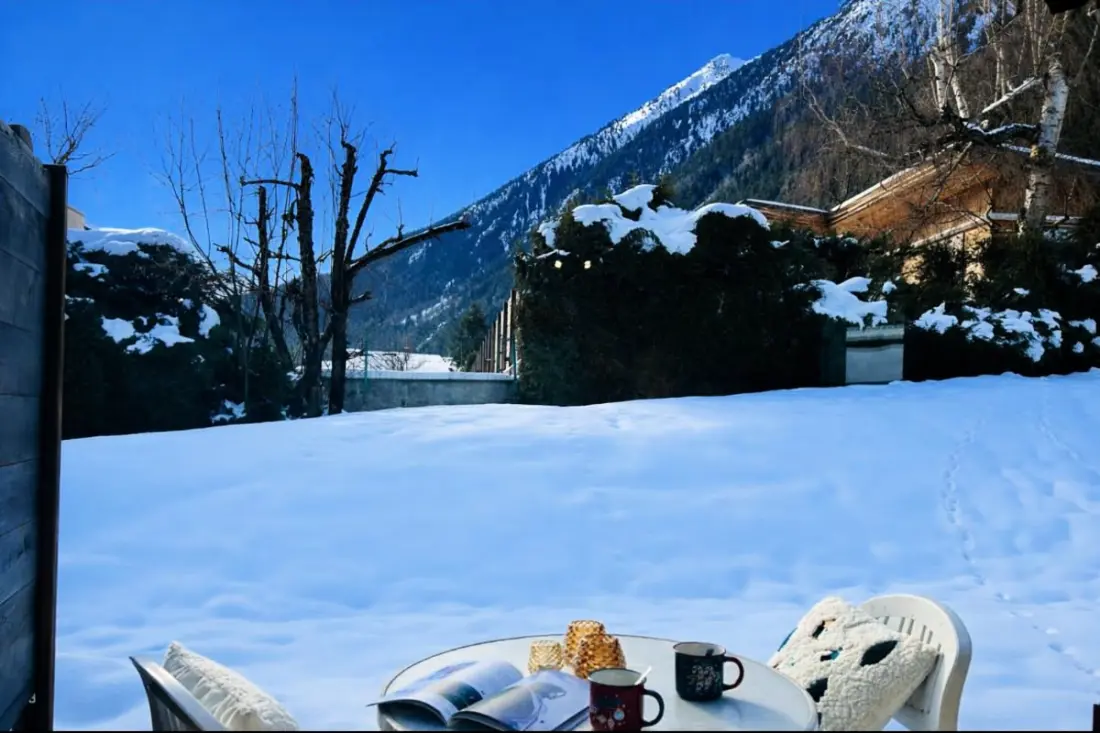 Cosy Avec Jardin, Parking Et Vue Mont-blanc