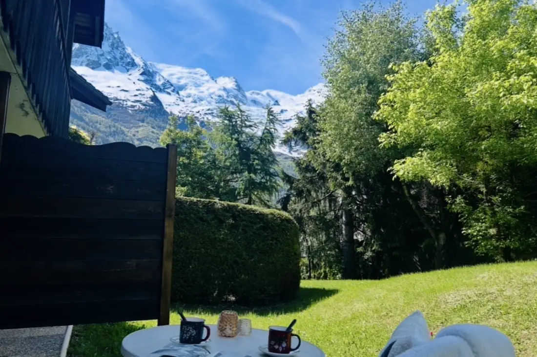 Cosy Avec Jardin, Parking Et Vue Mont-blanc