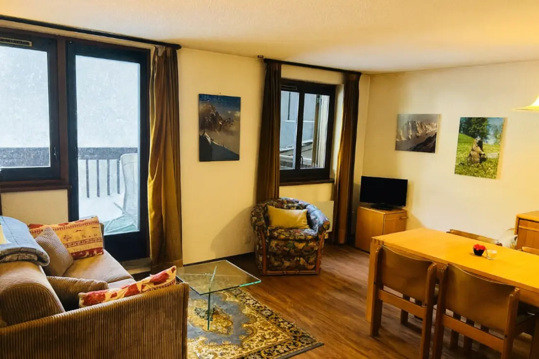 Beau T2 Avec Balcon Proche Piste