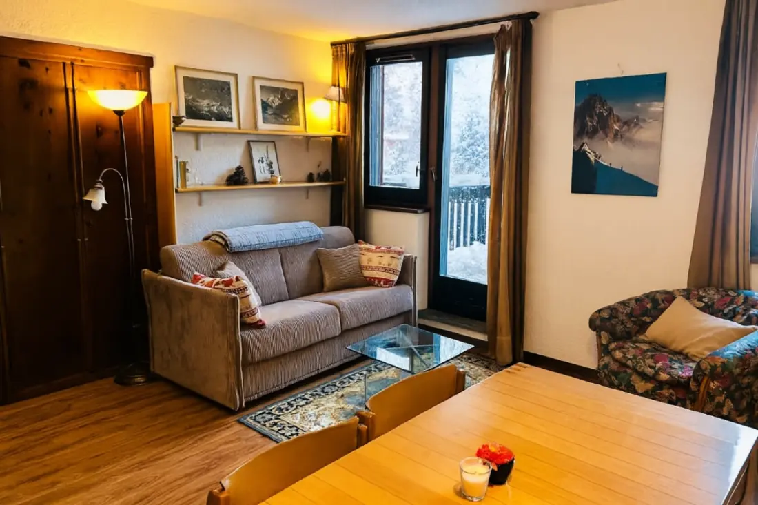 Beau T2 Avec Balcon Proche Piste