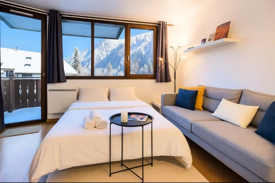 Évasion à Chamonix, Vue Imprenable Mont-blanc
