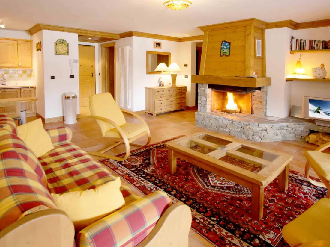 Résidence Charmante Wohnung in Chamonix mit Südbalkon und Blick auf den Blanc