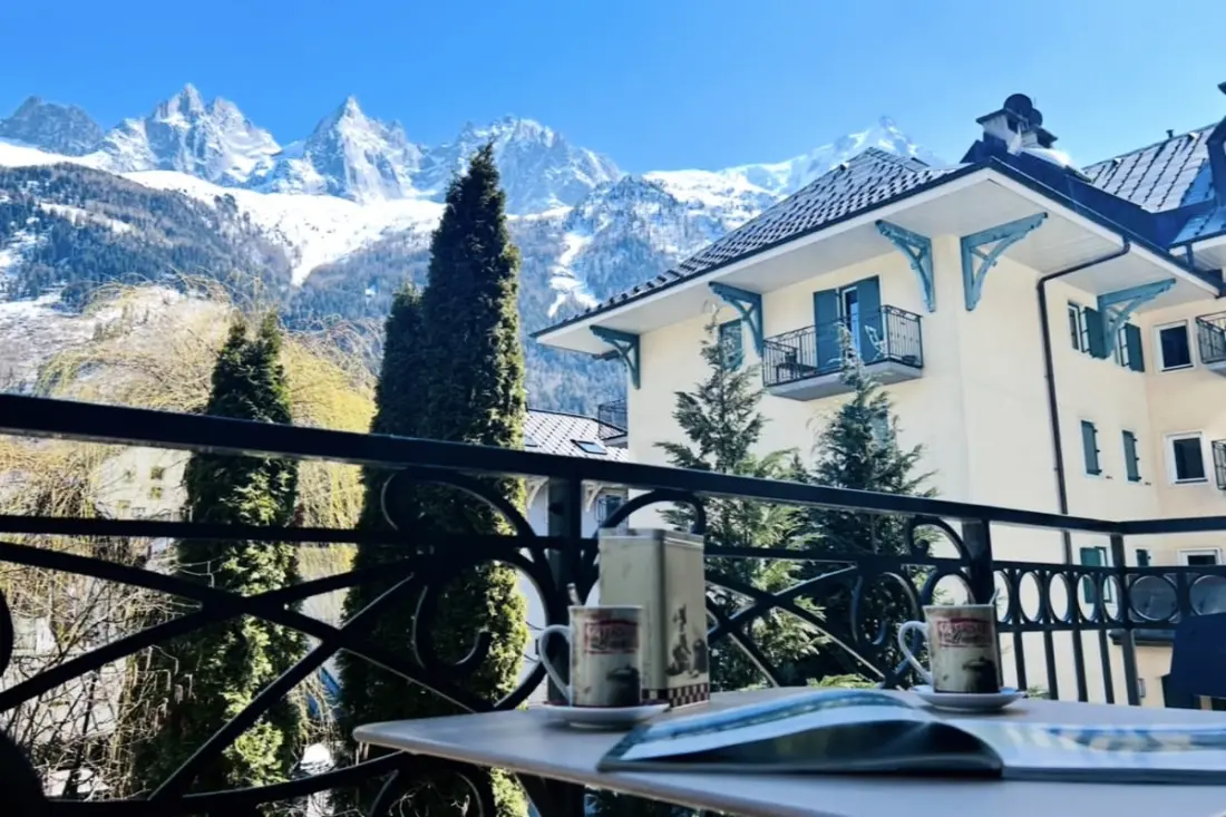 Appt Avec Balcon Et Parking Au Coeur De Chamonix
