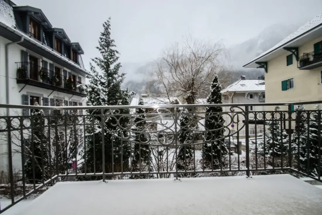 Appt Avec Balcon Et Parking Au Coeur De Chamonix