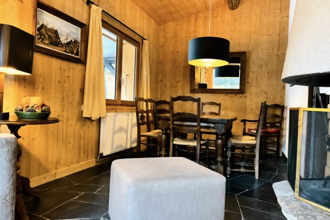 Chalet Chamonix • Vue Mont-blanc • Jardin • 8 Pers