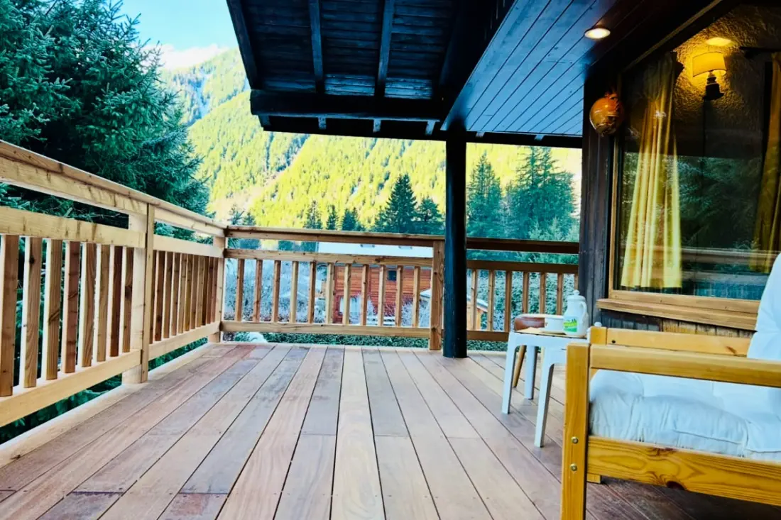 Chalet Chamonix • Vue Mont-blanc • Jardin • 8 Pers