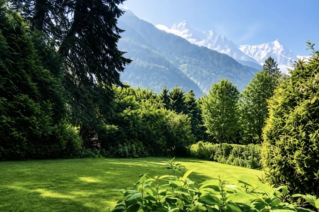 Chalet Chamonix • Vue Mont-blanc • Jardin • 8 Pers