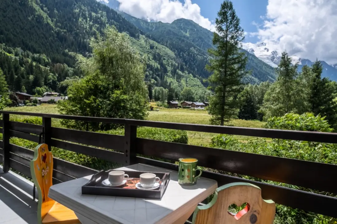 Appartement Avec Vue Sur La Chaîne Du Mont Blanc.