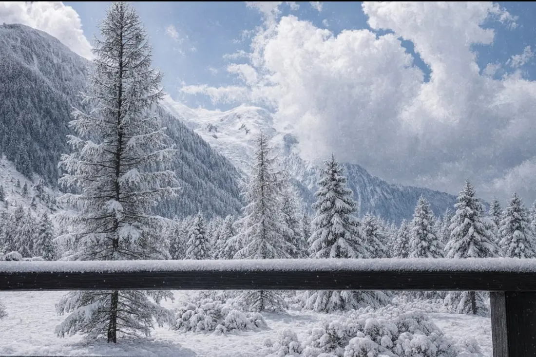 Appartement Avec Vue Sur La Chaîne Du Mont Blanc.