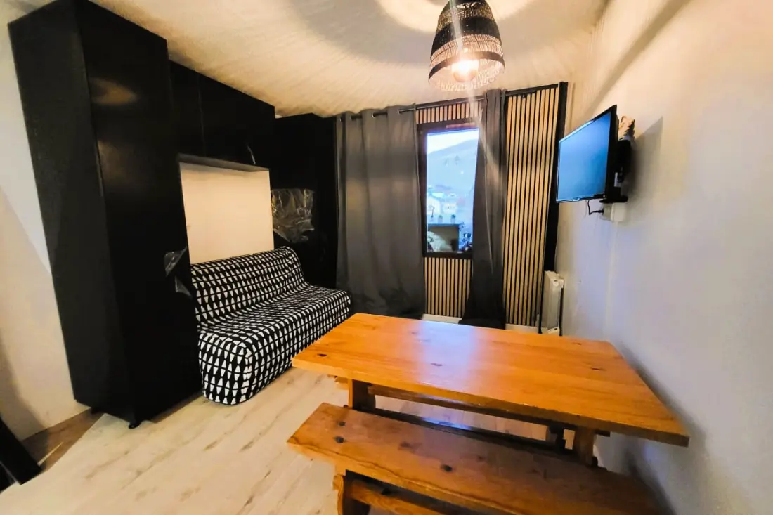 Studio Confortable Et Cosy, Vue Sur La Montagne, 4 Personnes, Parking