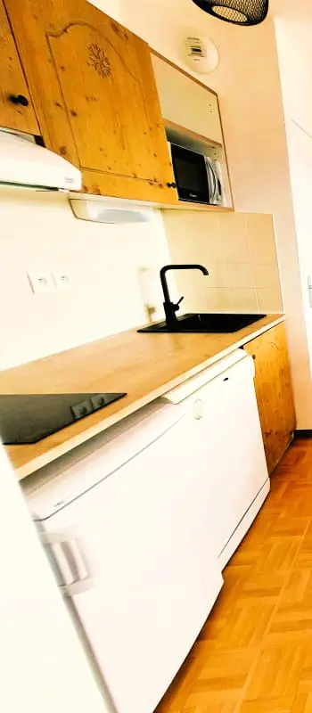 Vue époustouflante Agréable T3 Au Pied Des Pistes Terrasse Pkg 6 Pers