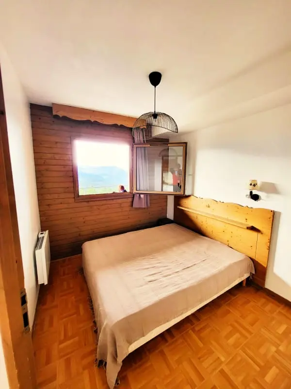Vue époustouflante Agréable T3 Au Pied Des Pistes Terrasse Pkg 6 Pers