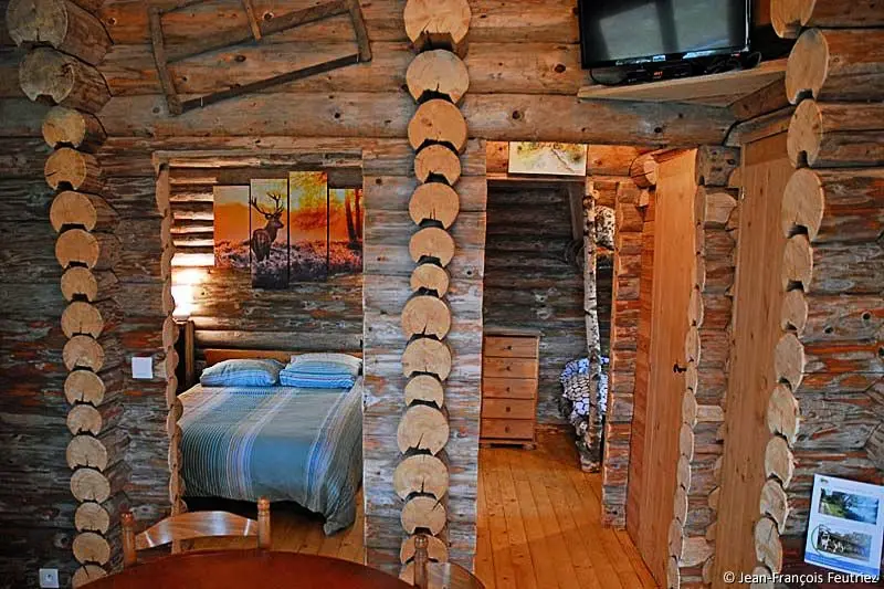 Gîte de France La fuste du bûcheron - cabane authentique 3 épis